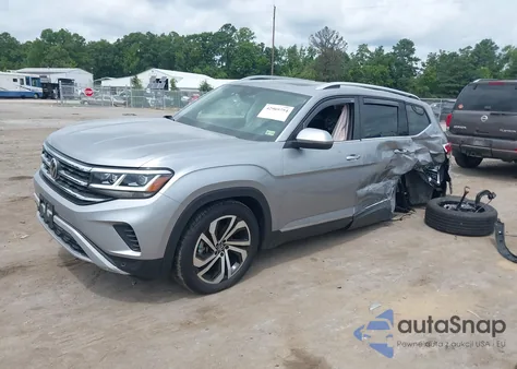 2023 Volkswagen Atlas 2.0T Sel from USA, damaged, VIN 1V2BP2CA9PC543715